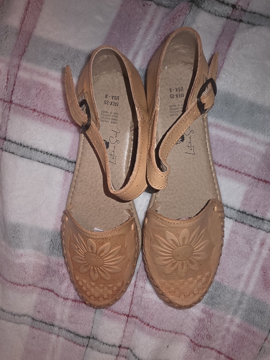 huaraches Shoes - Women’s Tan Leather Huarache Sandals